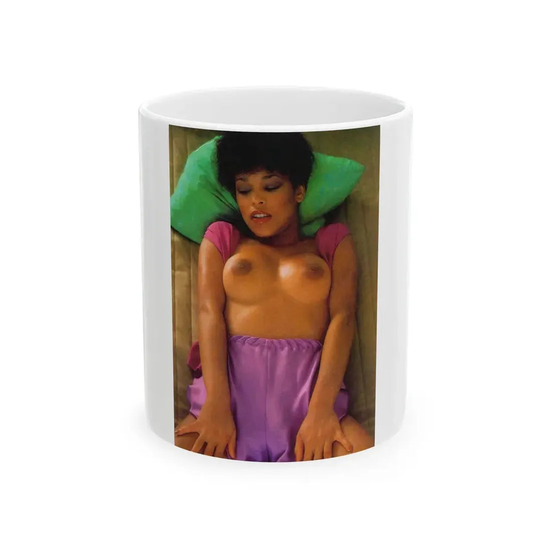 Ola Ray #94 (Vintage Female Icon) White Coffee Mug 11oz - Go Mug Yourself