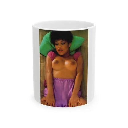 Ola Ray #94 (Vintage Female Icon) White Coffee Mug 11oz - Go Mug Yourself