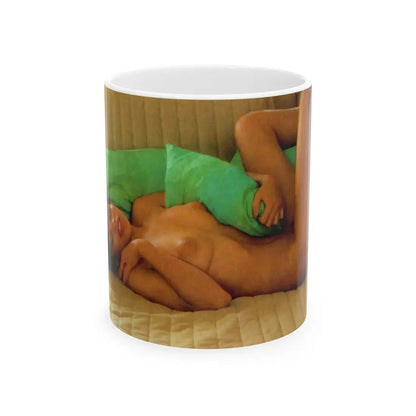 Ola Ray #95 (Vintage Female Icon) White Coffee Mug 11oz - Go Mug Yourself