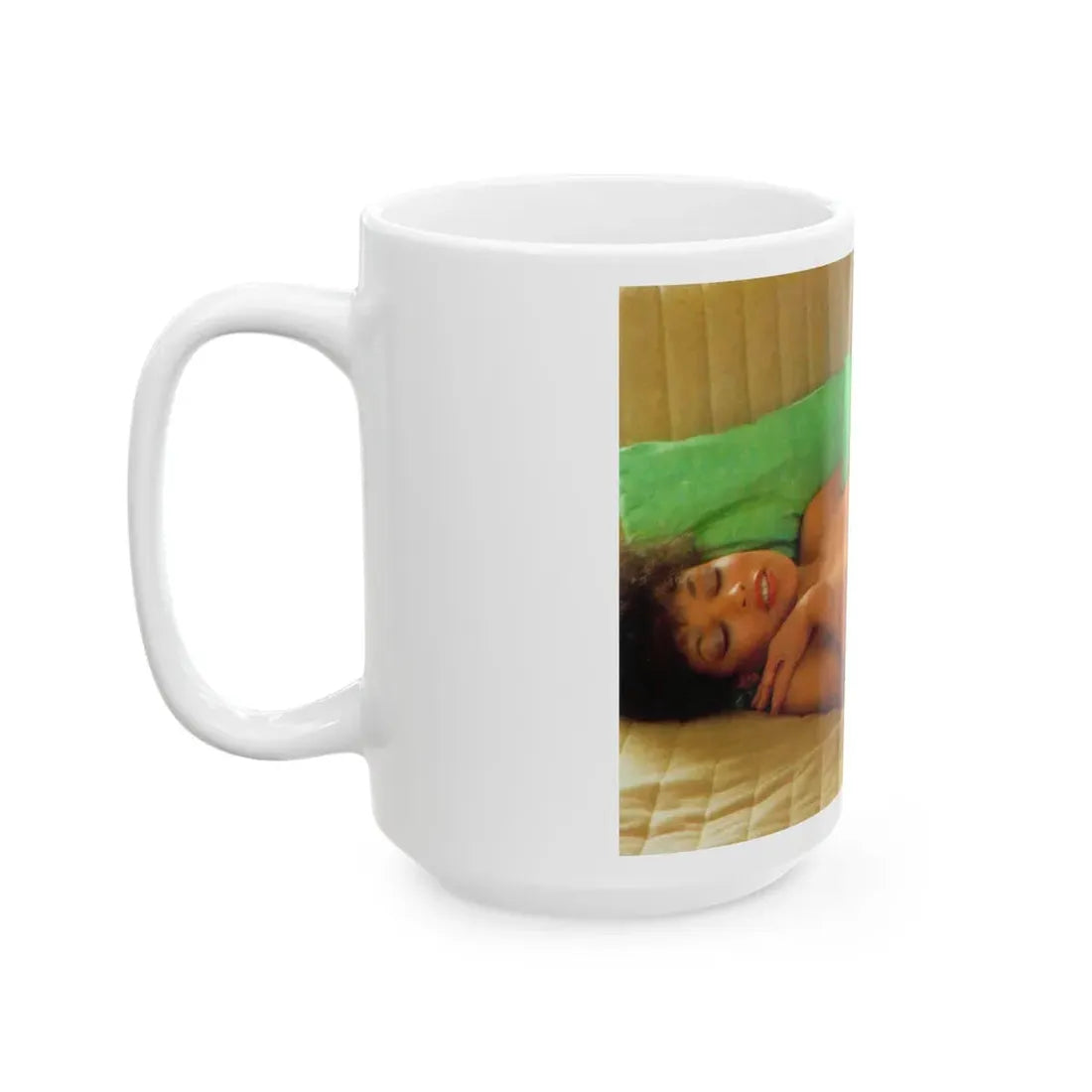 Ola Ray #95 (Vintage Female Icon) White Coffee Mug - Go Mug Yourself