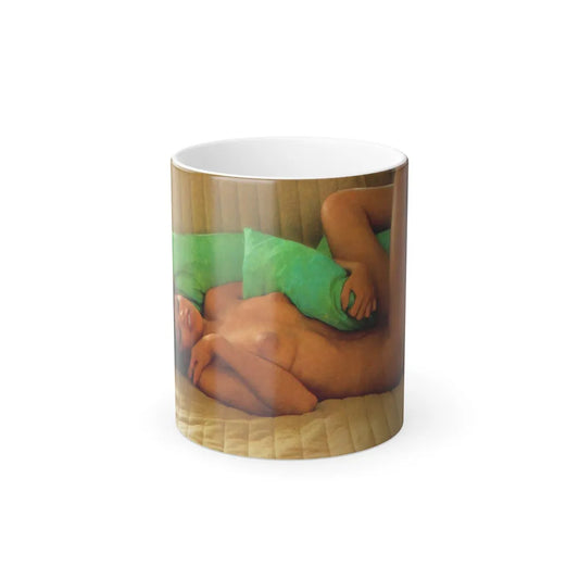Ola Ray #95 (Vintage Female Icons) Color Changing Mug 11oz-11oz-Go Mug Yourself