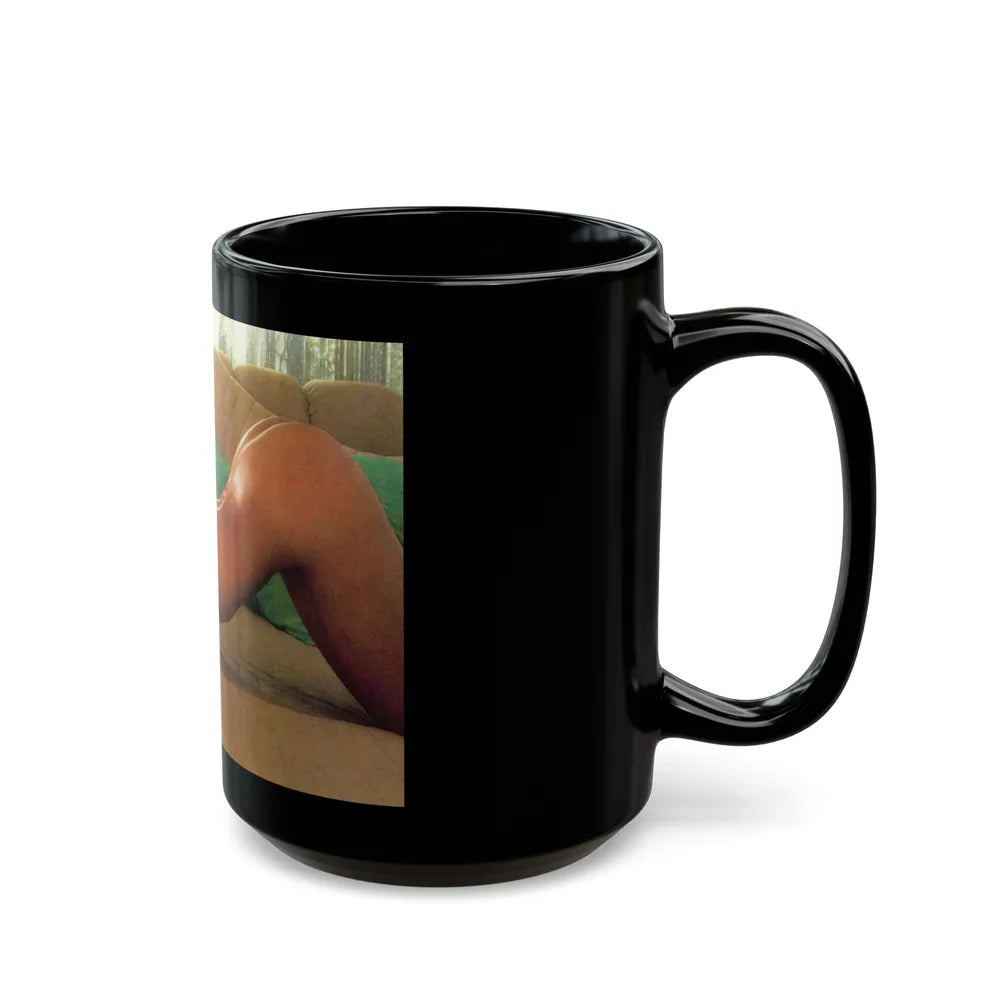 Ola Ray #96 (Vintage Female Icon) Black Coffee Mug-Go Mug Yourself