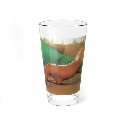 Ola Ray #96 (Vintage Female Icon) Pint Glass 16oz 16oz - Go Mug Yourself