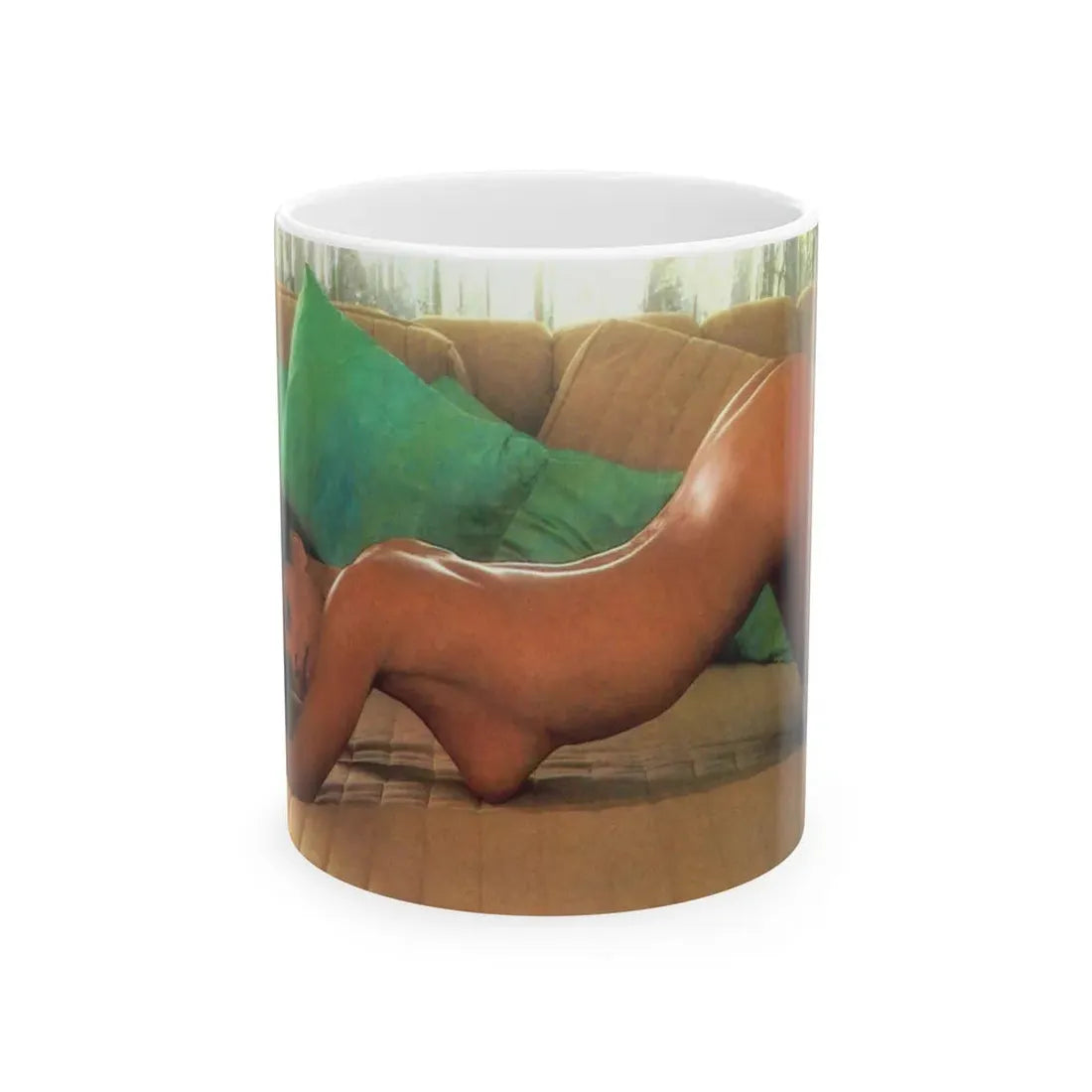 Ola Ray #96 (Vintage Female Icon) White Coffee Mug 11oz - Go Mug Yourself