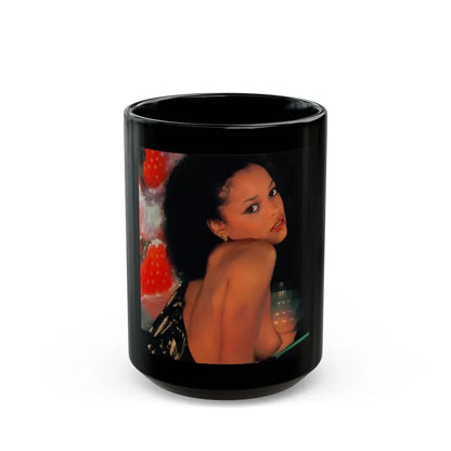 Ola Ray #97 (Vintage Female Icon) Black Coffee Mug 15oz - Go Mug Yourself