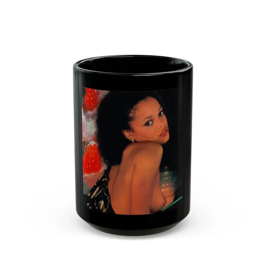 Ola Ray #97 (Vintage Female Icon) Black Coffee Mug 15oz - Go Mug Yourself