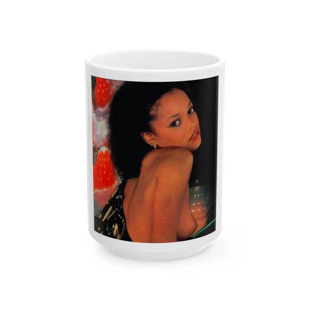 Ola Ray #97 (Vintage Female Icon) White Coffee Mug-15oz-Go Mug Yourself