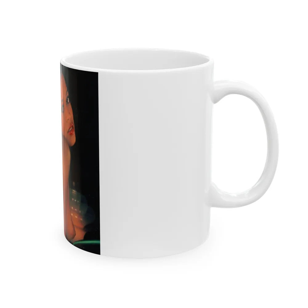 Ola Ray #97 (Vintage Female Icon) White Coffee Mug-Go Mug Yourself