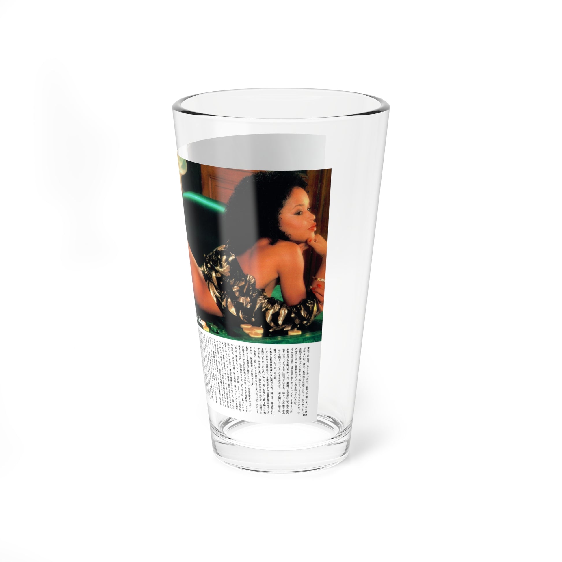 Ola Ray #99 (Vintage Female Icon) Pint Glass 16oz-Go Mug Yourself