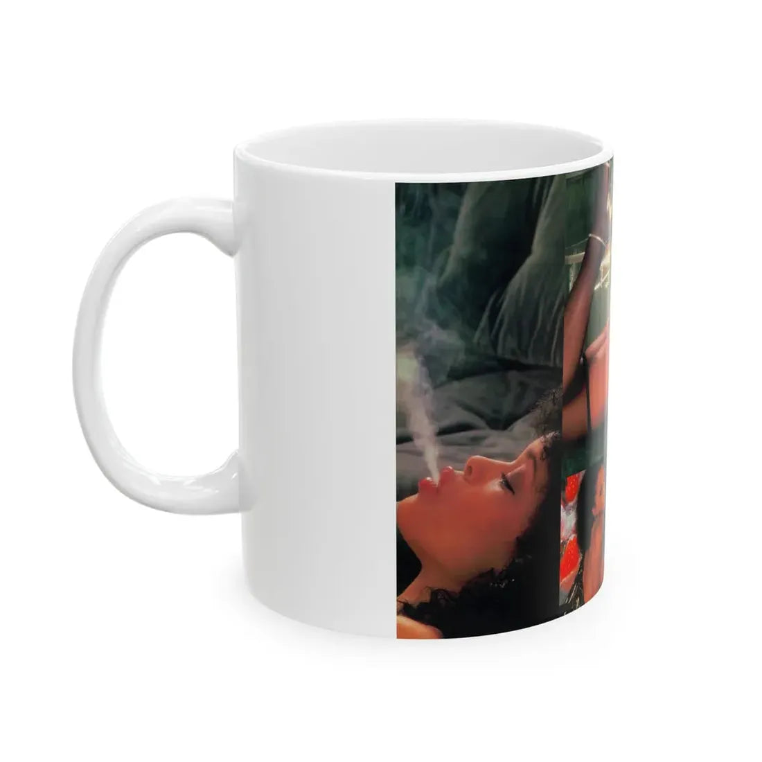 Ola Ray #99 (Vintage Female Icon) White Coffee Mug - Go Mug Yourself