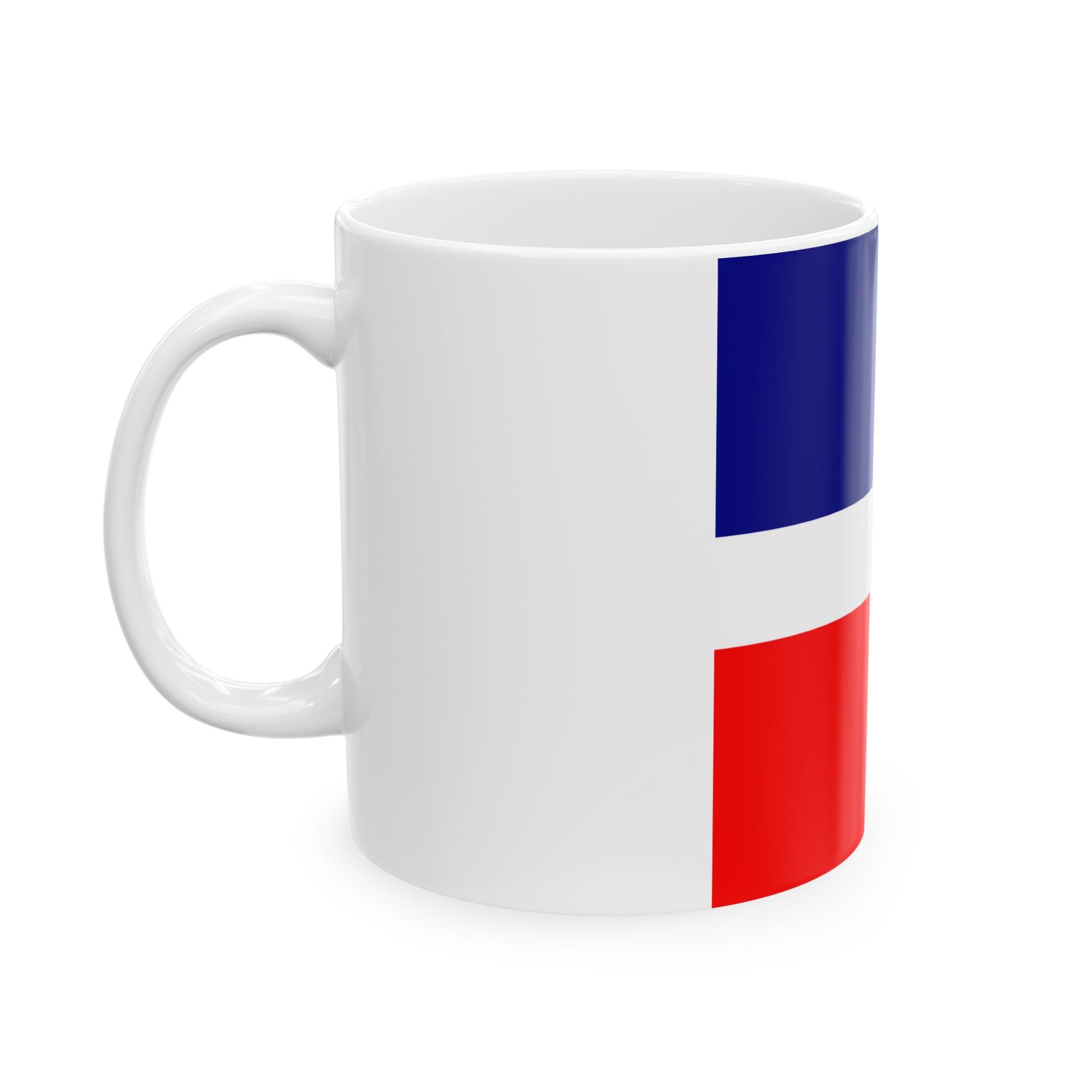 Old Acadia Flag (Canada) White Coffee Mug-Go Mug Yourself