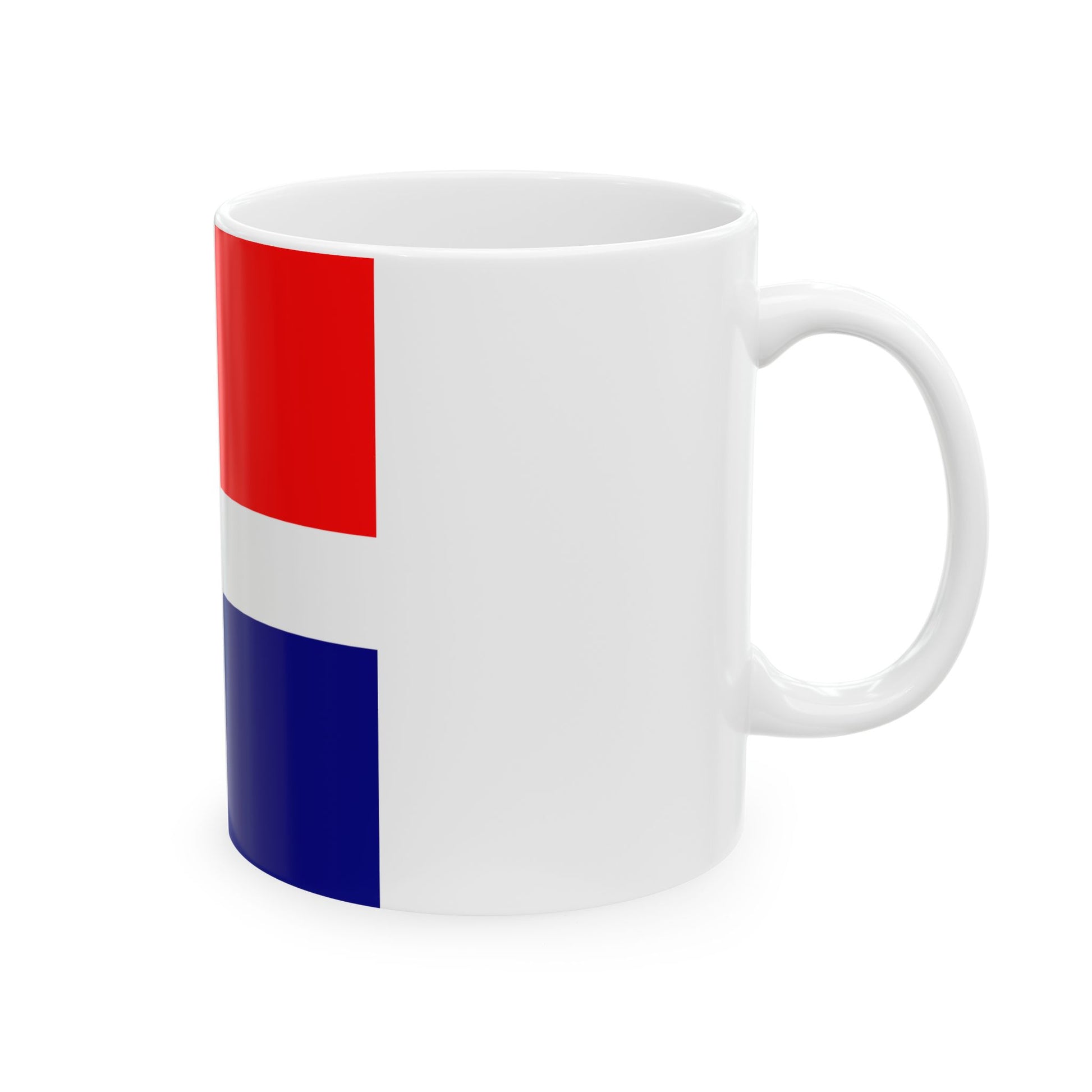 Old Acadia Flag (Canada) White Coffee Mug-Go Mug Yourself