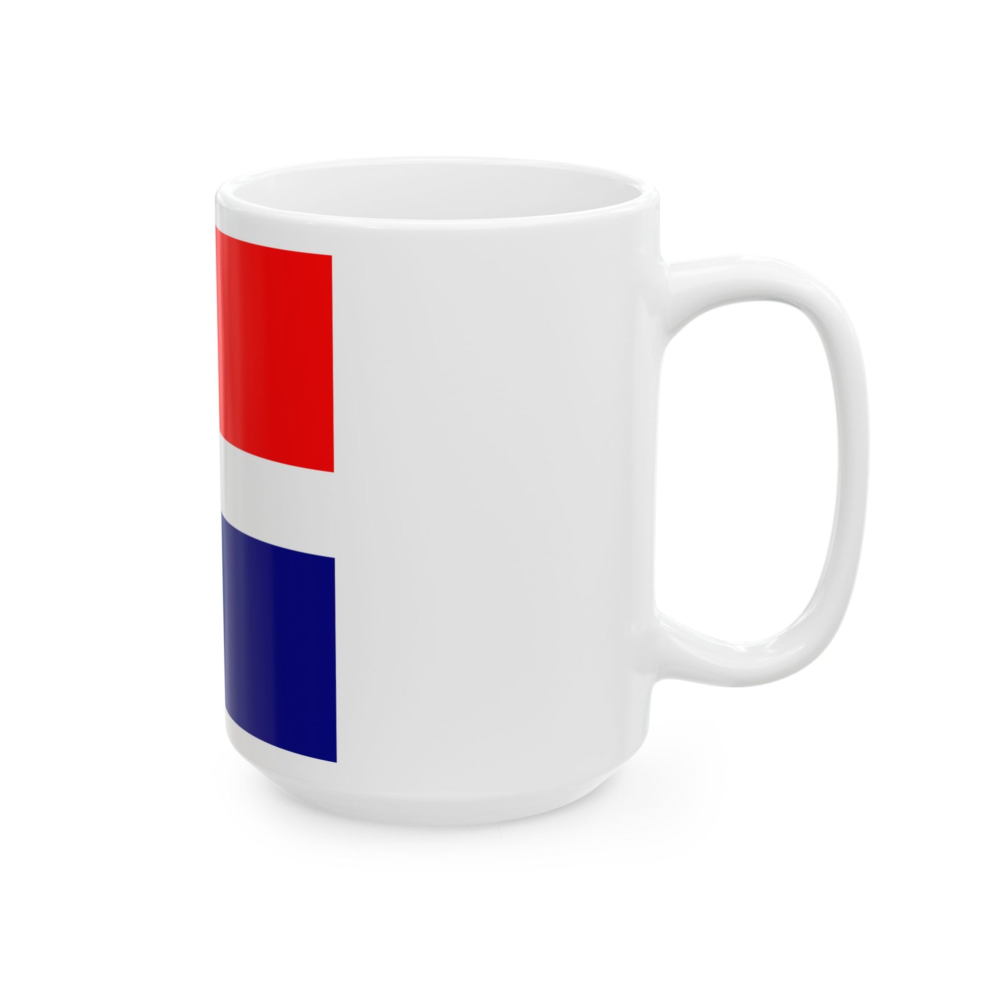 Old Acadia Flag (Canada) White Coffee Mug-Go Mug Yourself
