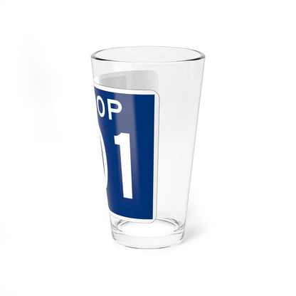 Old Arizona Loop 101 (Arizona) (Road Sign) Pint Glss 16oz - Go Mug Yourself