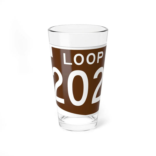 Old Arizona Loop 202 (Arizona) (Road Sign) Pint Glss 16oz 16oz - Go Mug Yourself