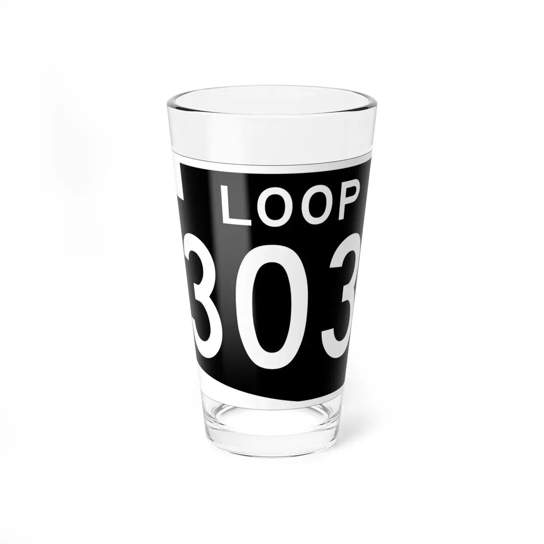 Old Arizona Loop 303 (Arizona) (Road Sign) Pint Glass 16oz 16oz - Go Mug Yourself
