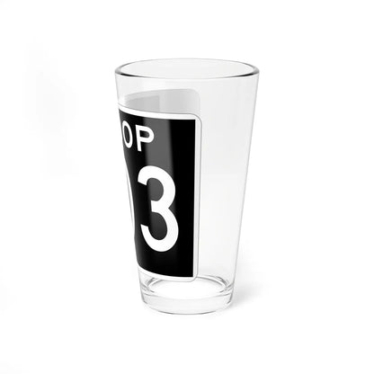 Old Arizona Loop 303 (Arizona) (Road Sign) Pint Glss 16oz - Go Mug Yourself