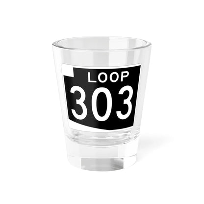 Old Arizona Loop 303 (Arizona) (Road Sign) Shot Glass 1.5oz 1.5oz - Go Mug Yourself