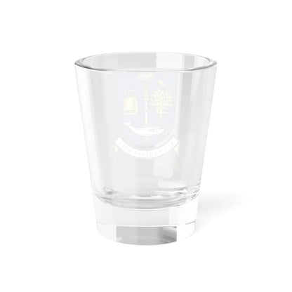 Old arms of University of Glasgow (Scotland) (Coat of Arms) Shot Glass 1.5oz - Go Mug Yourself