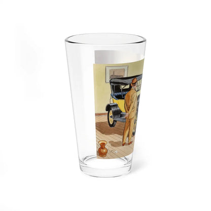 Old Chevy Touring Car (Magazine Illustration) Pint Glass 16oz-Go Mug Yourself