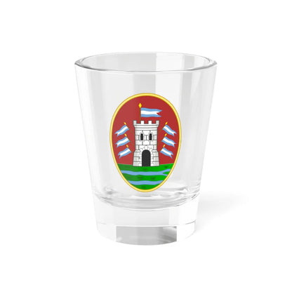 Old Coat of Arms of Cordoba Province Argentina (Argentina) (Coat of Arms) Shot Glass 1.5oz 1.5oz - Go Mug Yourself