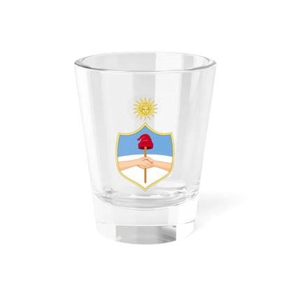 Old Coat of Arms of Jujuy Province (Argentina) (Coat of Arms) Shot Glass 1.5oz 1.5oz - Go Mug Yourself