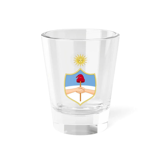 Old Coat of Arms of Jujuy Province (Argentina) (Coat of Arms) Shot Glass 1.5oz 1.5oz - Go Mug Yourself