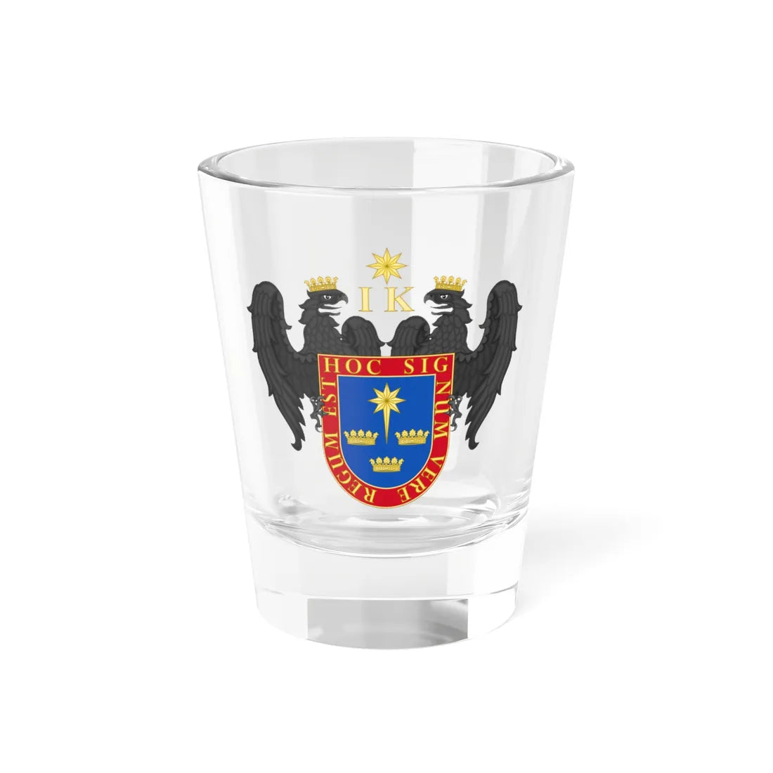 Old Coat of arms of Lima (Peru) (Coat of Arms) Shot Glass 1.5oz 1.5oz - Go Mug Yourself