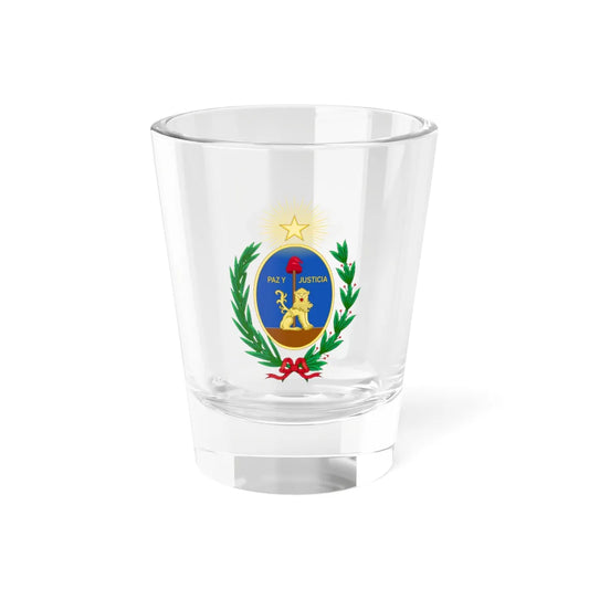 Old Coat of Arms of Paraguay (Paraguay) (Coat of Arms) Shot Glass 1.5oz 1.5oz - Go Mug Yourself