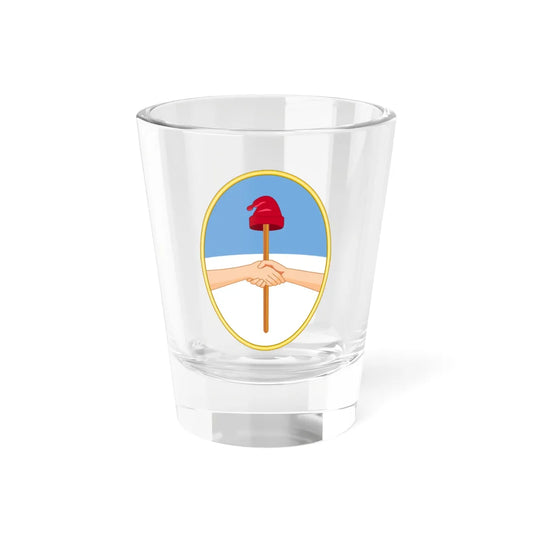 Old Coat of Arms of San Juan (Argentina) (Coat of Arms) Shot Glass 1.5oz 1.5oz - Go Mug Yourself