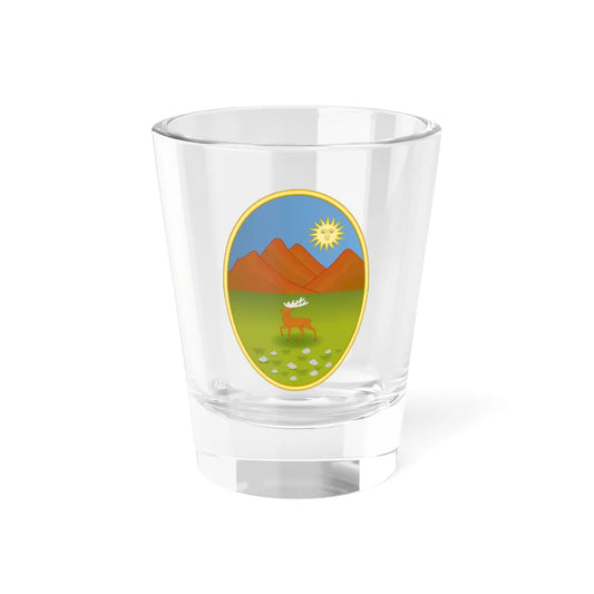 Old Coat of Arms of San Luis (Argentina) (Coat of Arms) Shot Glass 1.5oz 1.5oz - Go Mug Yourself