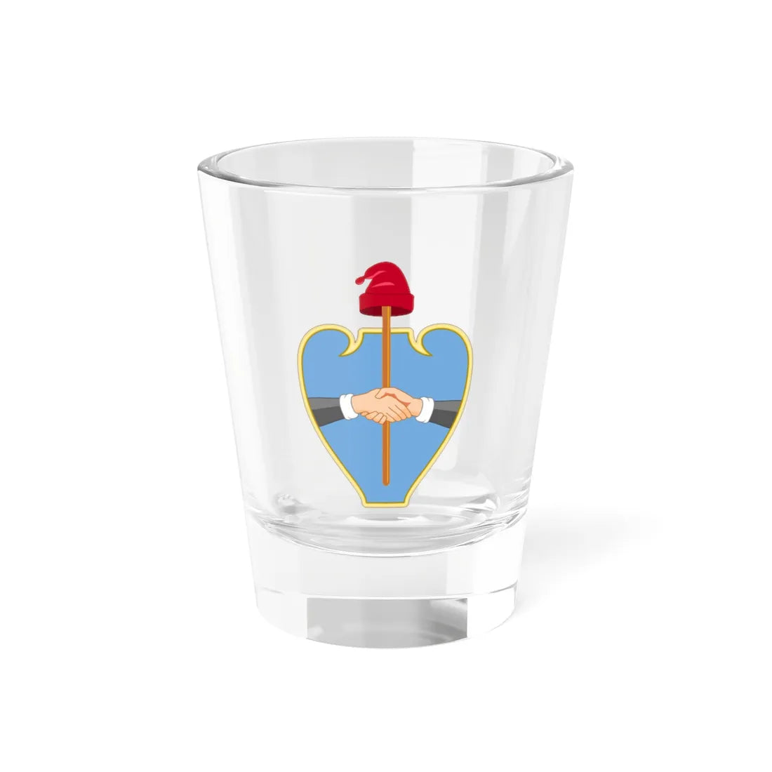 Old Coat of Arms of Santiago del Estero (Argentina) (Coat of Arms) Shot Glass 1.5oz 1.5oz - Go Mug Yourself