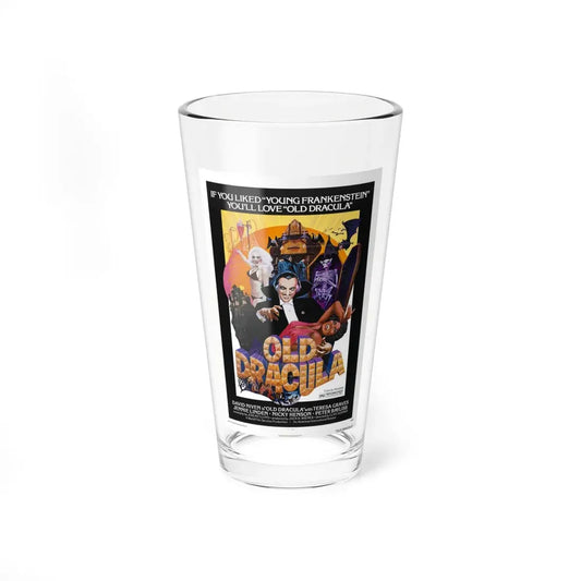 OLD DRACULA 1974 Movie Poster - Pint Glass 16oz 16oz - Go Mug Yourself