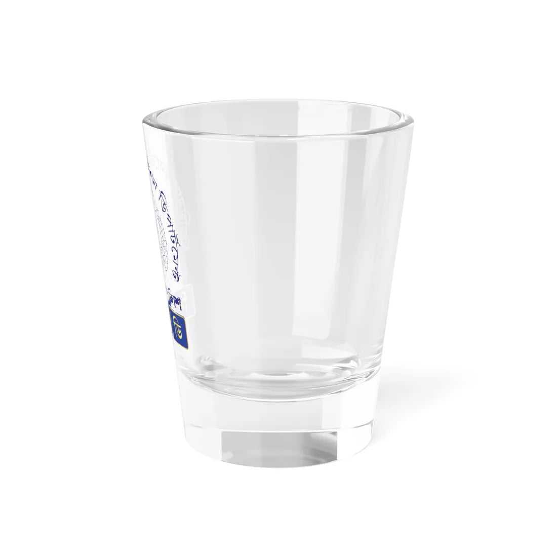 Old Emblem of the Criminal Investigation Department Bangladesh (Bangladesh) (Coat of Arms) Shot Glass 1.5oz - Go Mug Yourself