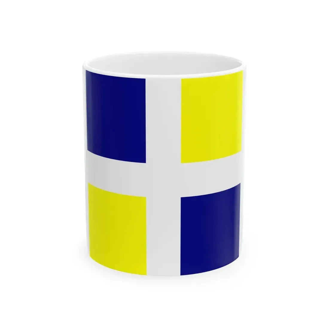 Old Flag Louisianna (United States) White Coffee Mug 11oz - Go Mug Yourself