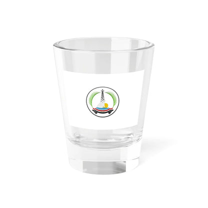 Old Flag of Basra Governorate (Iraq) Shot Glass 1.5oz 1.5oz - Go Mug Yourself