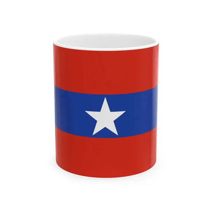 Old Flag of Burma Army (Myanmar) White Coffee Mug 11oz - Go Mug Yourself