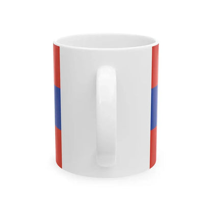 Old Flag of Burma Army (Myanmar) White Coffee Mug - Go Mug Yourself