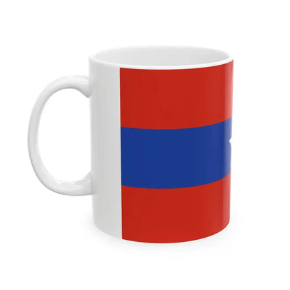 Old Flag of Burma Army (Myanmar) White Coffee Mug - Go Mug Yourself