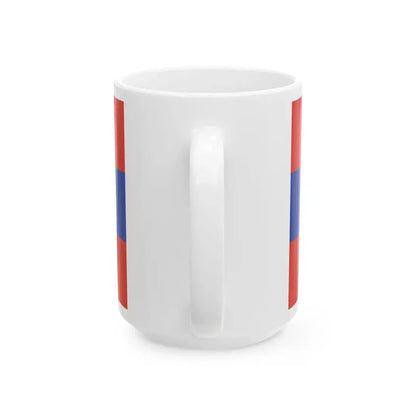 Old Flag of Burma Army (Myanmar) White Coffee Mug - Go Mug Yourself