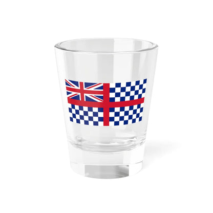 Old Flag of Guernsey (United Kingdom) Shot Glass 1.5oz 1.5oz - Go Mug Yourself