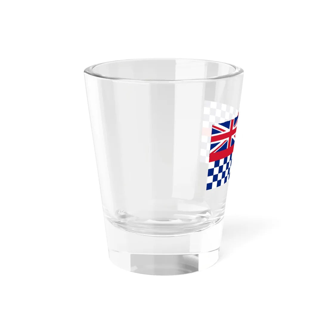 Old Flag of Guernsey (United Kingdom) Shot Glass 1.5oz - Go Mug Yourself