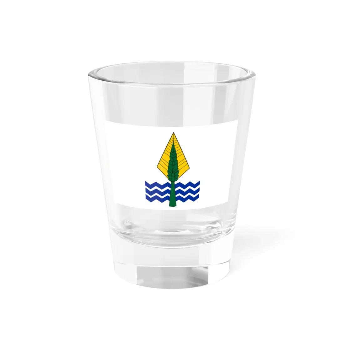Old Flag of New Valley Governorate Egypt (Egypt) Shot Glass 1.5oz 1.5oz - Go Mug Yourself