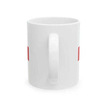 Old flag of Padania (Italy) White Coffee Mug - Go Mug Yourself