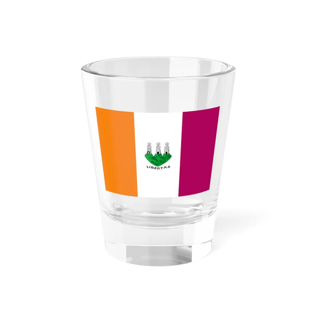 Old Flag of San Marino 1 (San Marino) Shot Glass 1.5oz 1.5oz - Go Mug Yourself