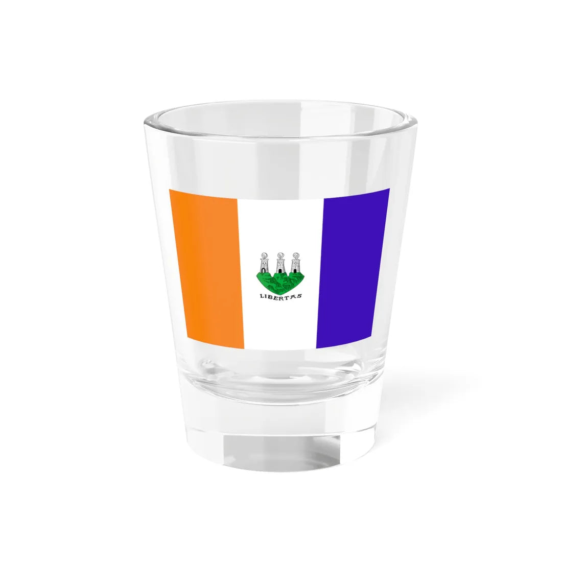 Old Flag of San Marino 2 (San Marino) Shot Glass 1.5oz 1.5oz - Go Mug Yourself