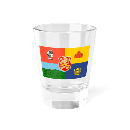 Old Flag of Sofia (Bulgaria) Shot Glass 1.5oz 1.5oz - Go Mug Yourself