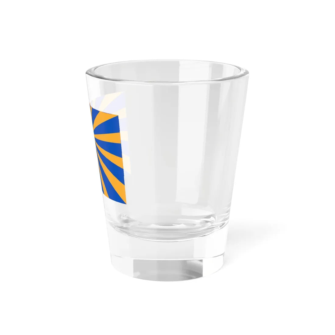 Old Flag of the Turkmenistan Air Forces (Turkmenistan) Shot Glass 1.5oz - Go Mug Yourself