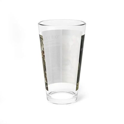 Old Folks, Collier's, April 12, 1952 (Magazine Illustration) Pint Glass 16oz - Go Mug Yourself