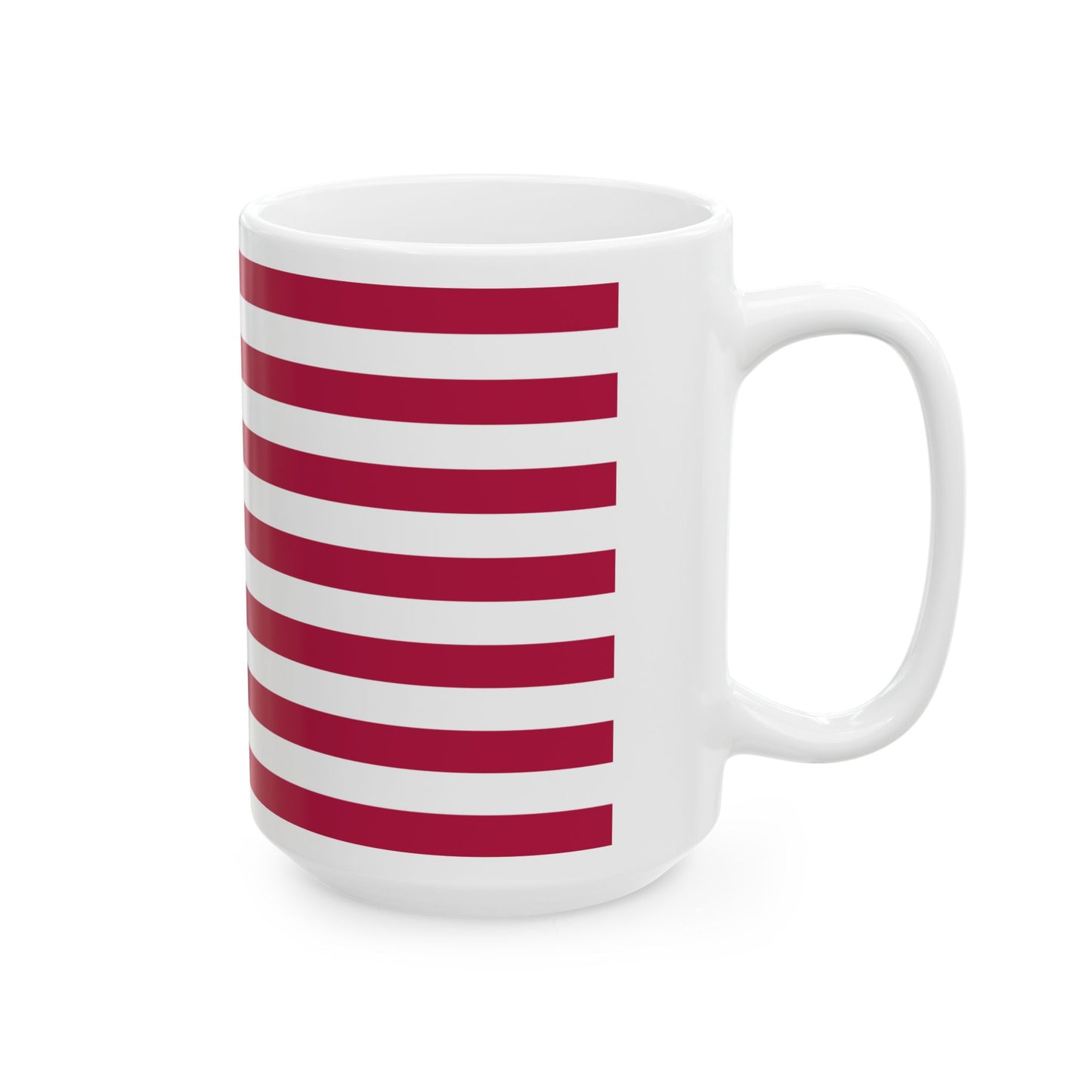 Old Glory (United States) White Coffee Mug-Go Mug Yourself
